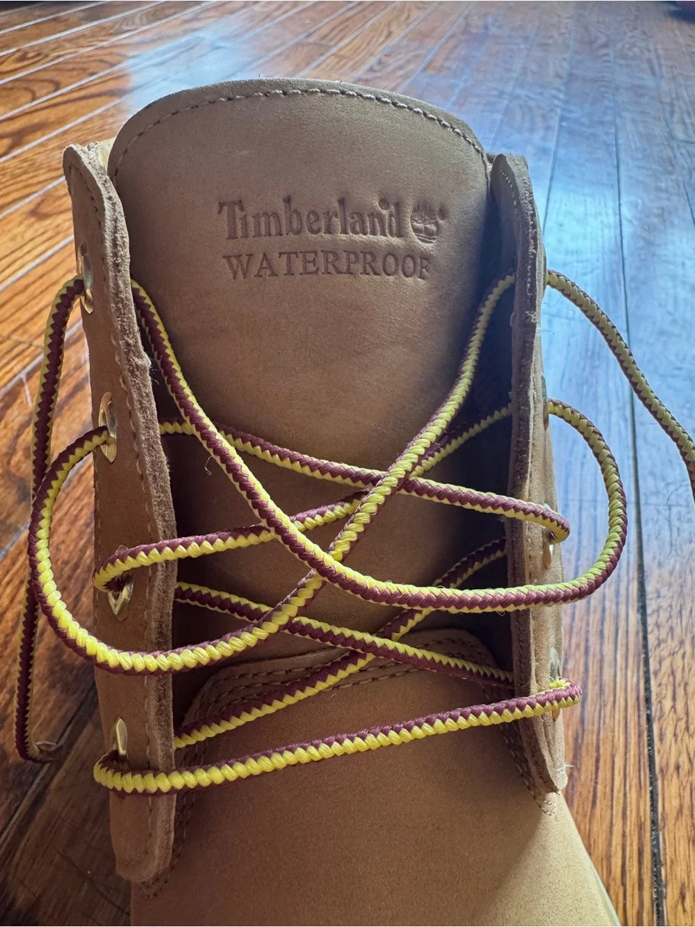 Timberland Men's Wheat Tan Nubuck Work Boot Chukka
